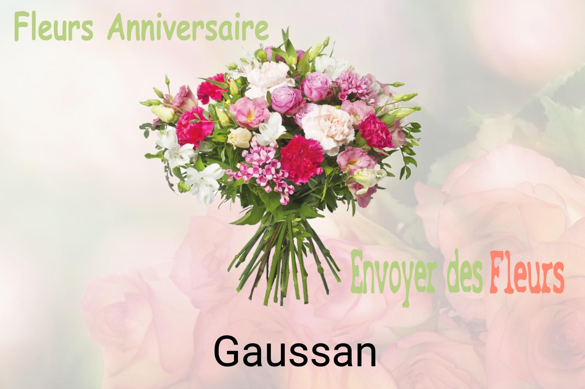 Bouquet de fleurs d’anniversaire livré à Gaussan